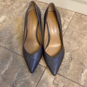 Snakeskin Leather pump